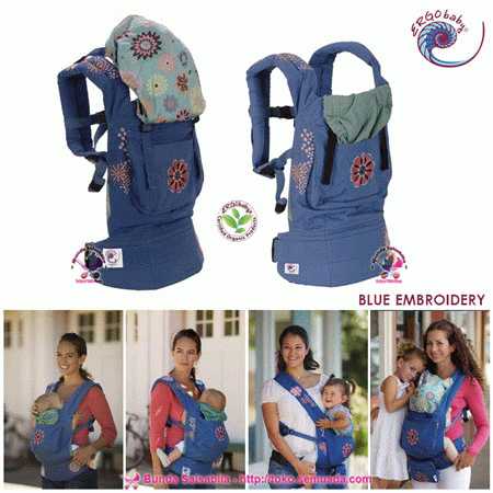 ergo baby carrier embroidered